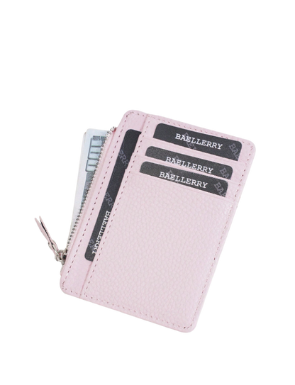 Pink baellerry card holder