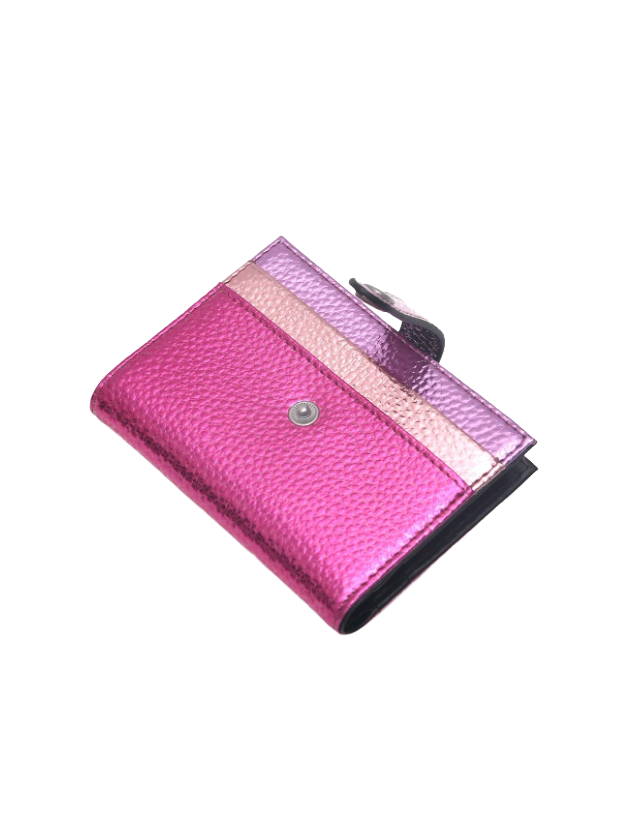 Pink glaze card holder