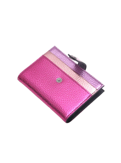 Pink glaze card holder