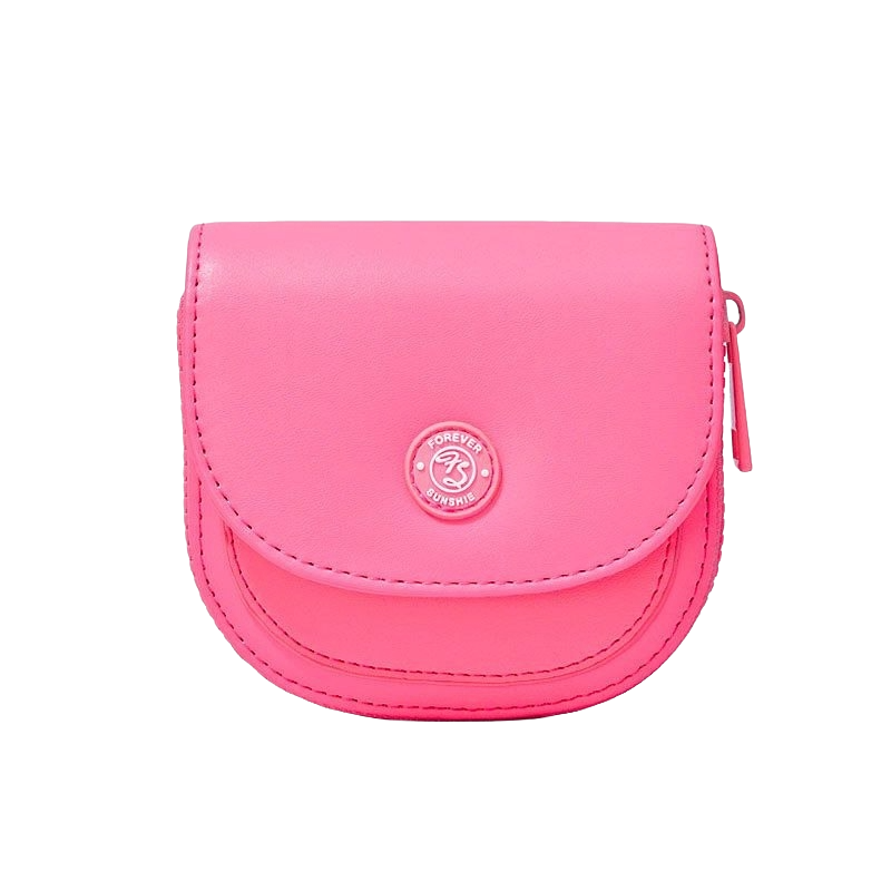 Pink mini wallet