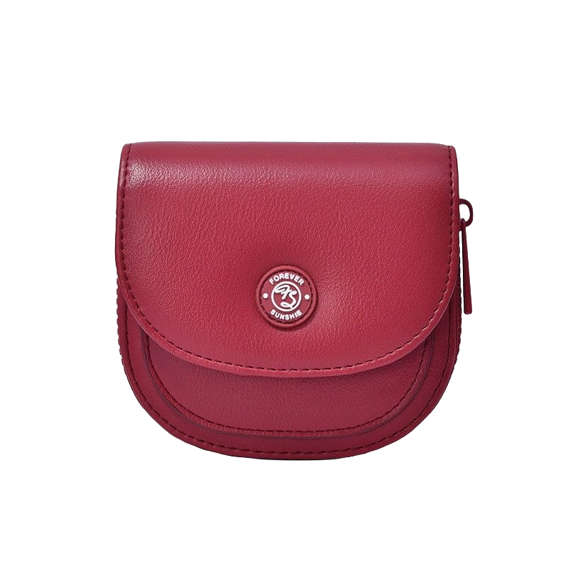 Red mini wallet