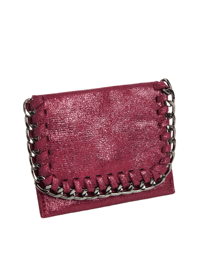 Red stella card holder