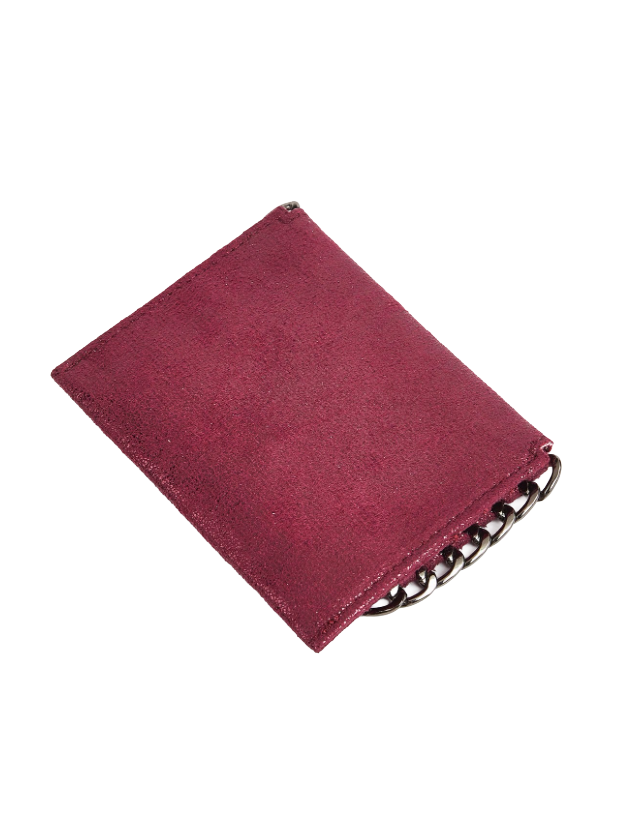 Red stella card holder