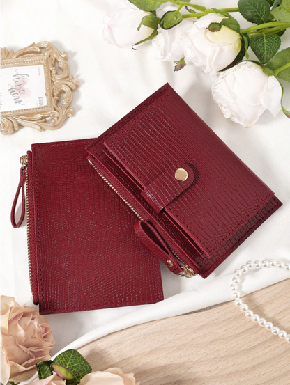 Red wine wallet