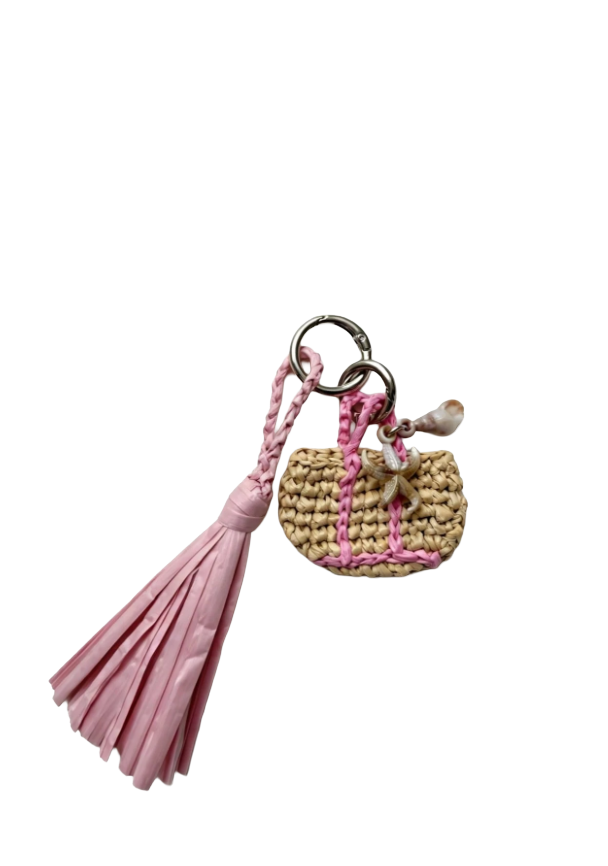 Straw Tote Chain
