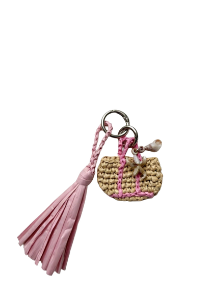 Straw Tote Chain