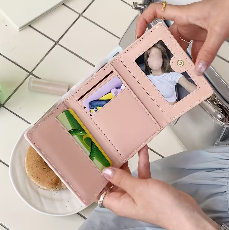 Cute girl bow wallet