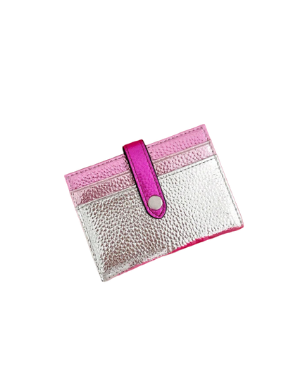 Silver glaze card holder