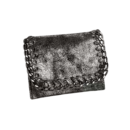 Silver stella card holder