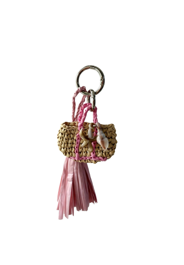 Straw Tote Chain