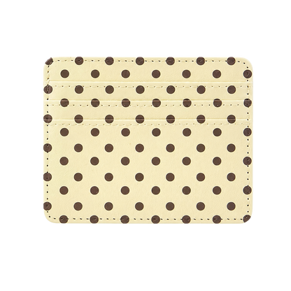 Yellow Dots card holder