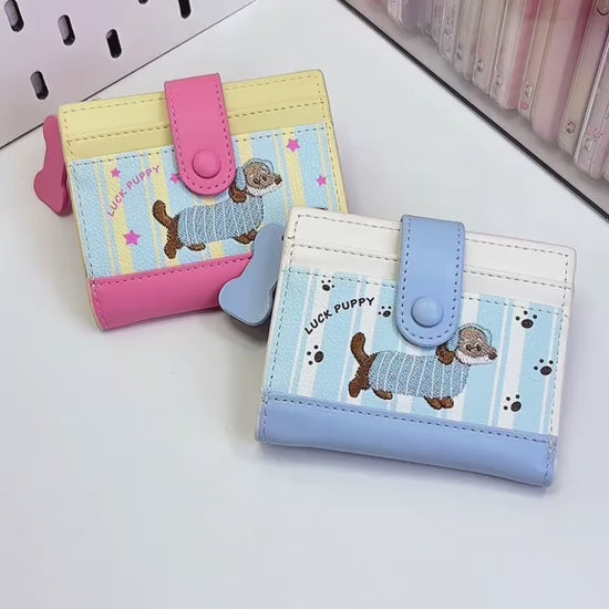 Puppy wallet video