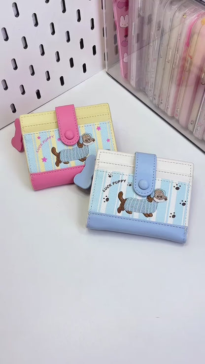 Puppy wallet video