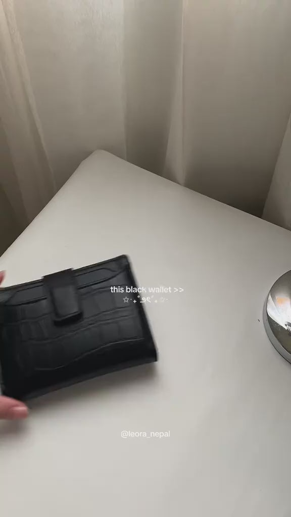 Trifold wallet video 1