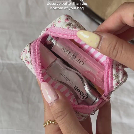 Flowers pouch video