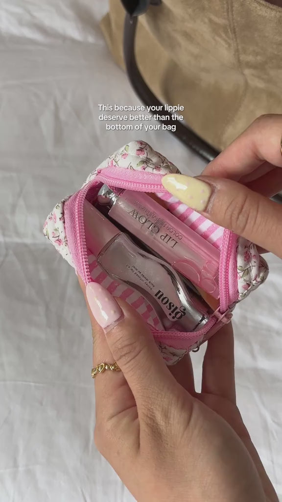 Flowers pouch video