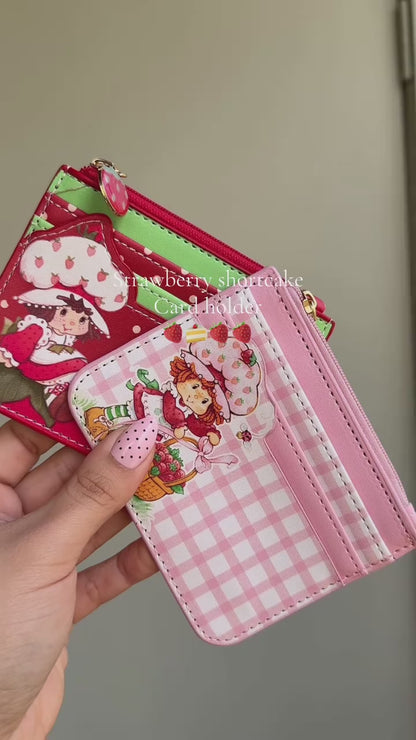 Strawberry card holder